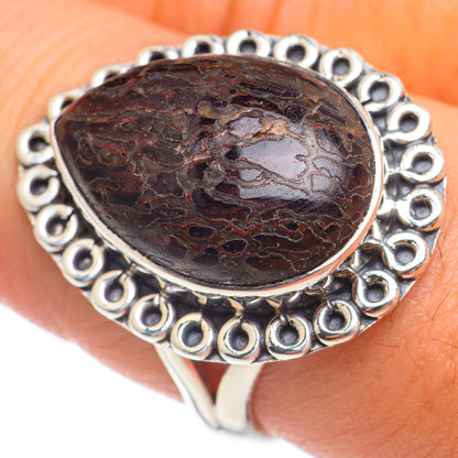 Dinosaur Bone Rings handcrafted by Ana Silver Co - RING68215