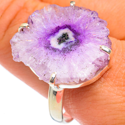 Amethyst Stalactite Rings handcrafted by Ana Silver Co - RING68221