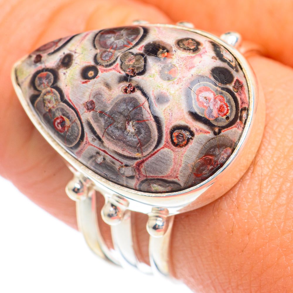 Poppy Jasper Rings handcrafted by Ana Silver Co - RING68239