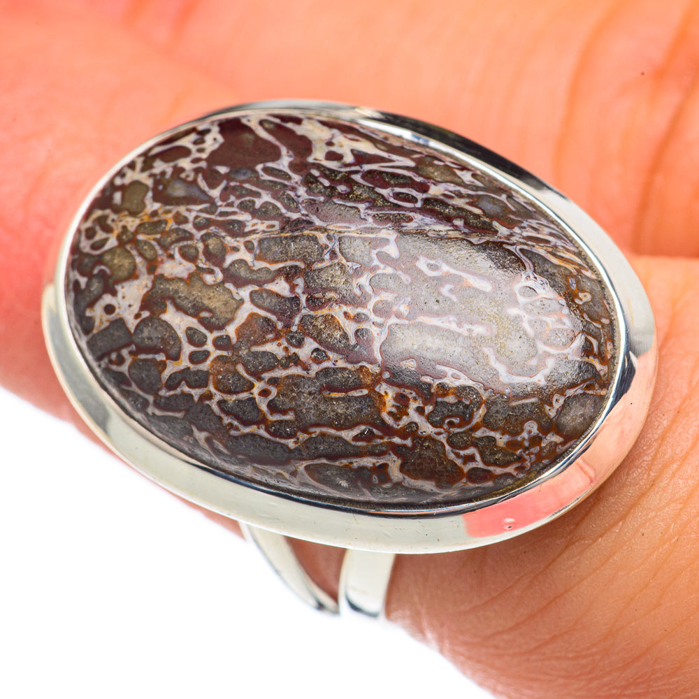 Dinosaur Bone Rings handcrafted by Ana Silver Co - RING68240