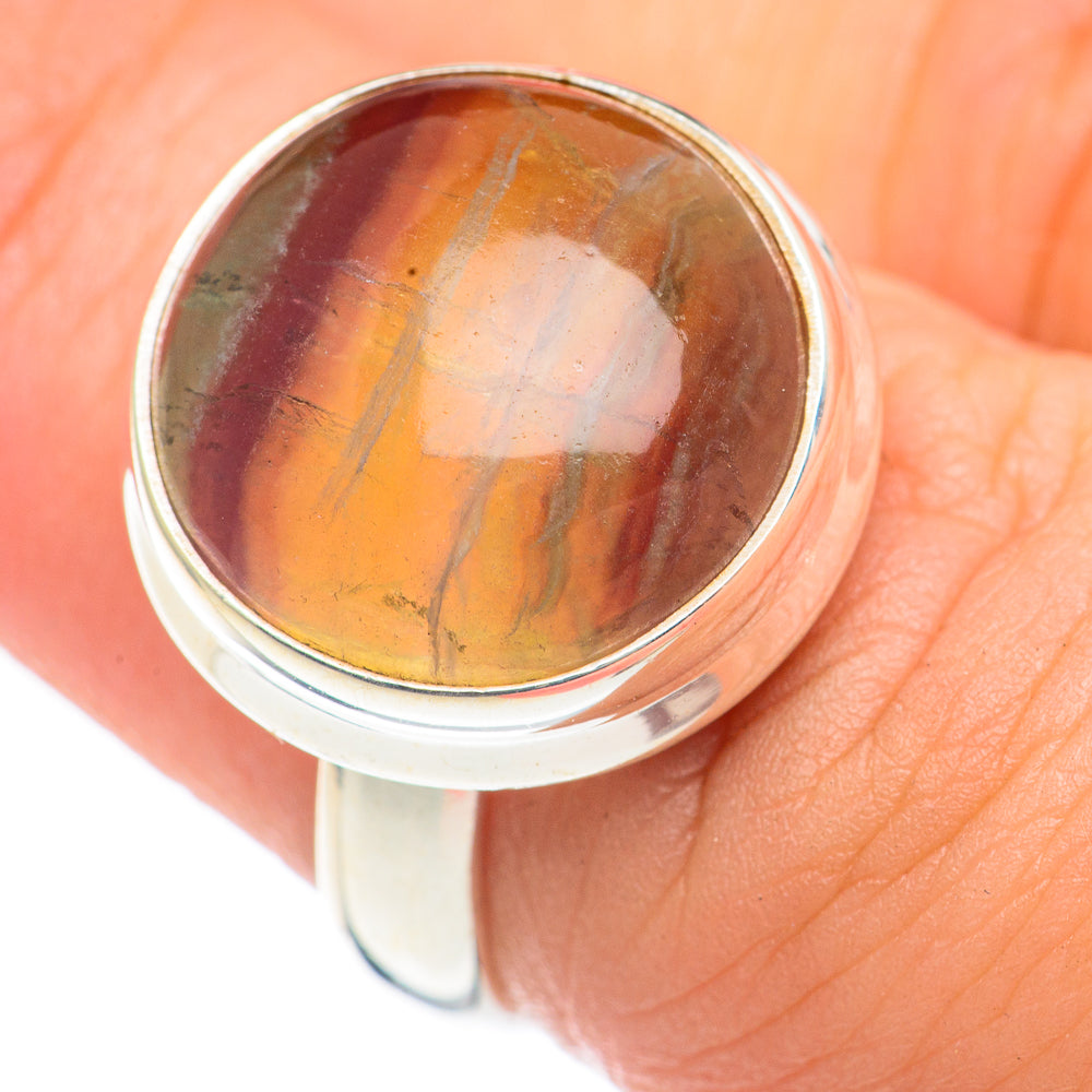 Fluorite Rings handcrafted by Ana Silver Co - RING68254