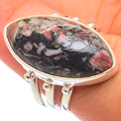 Crinoid Fossil Rings handcrafted by Ana Silver Co - RING68264