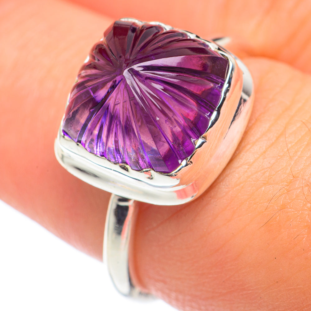 Amethyst Rings handcrafted by Ana Silver Co - RING68271