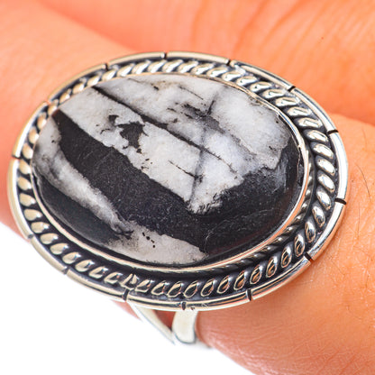 Pinolith Jasper Rings handcrafted by Ana Silver Co - RING68275