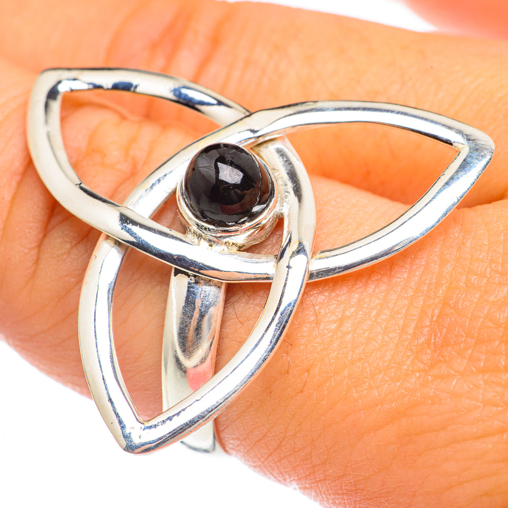 Black Onyx Rings handcrafted by Ana Silver Co - RING68276