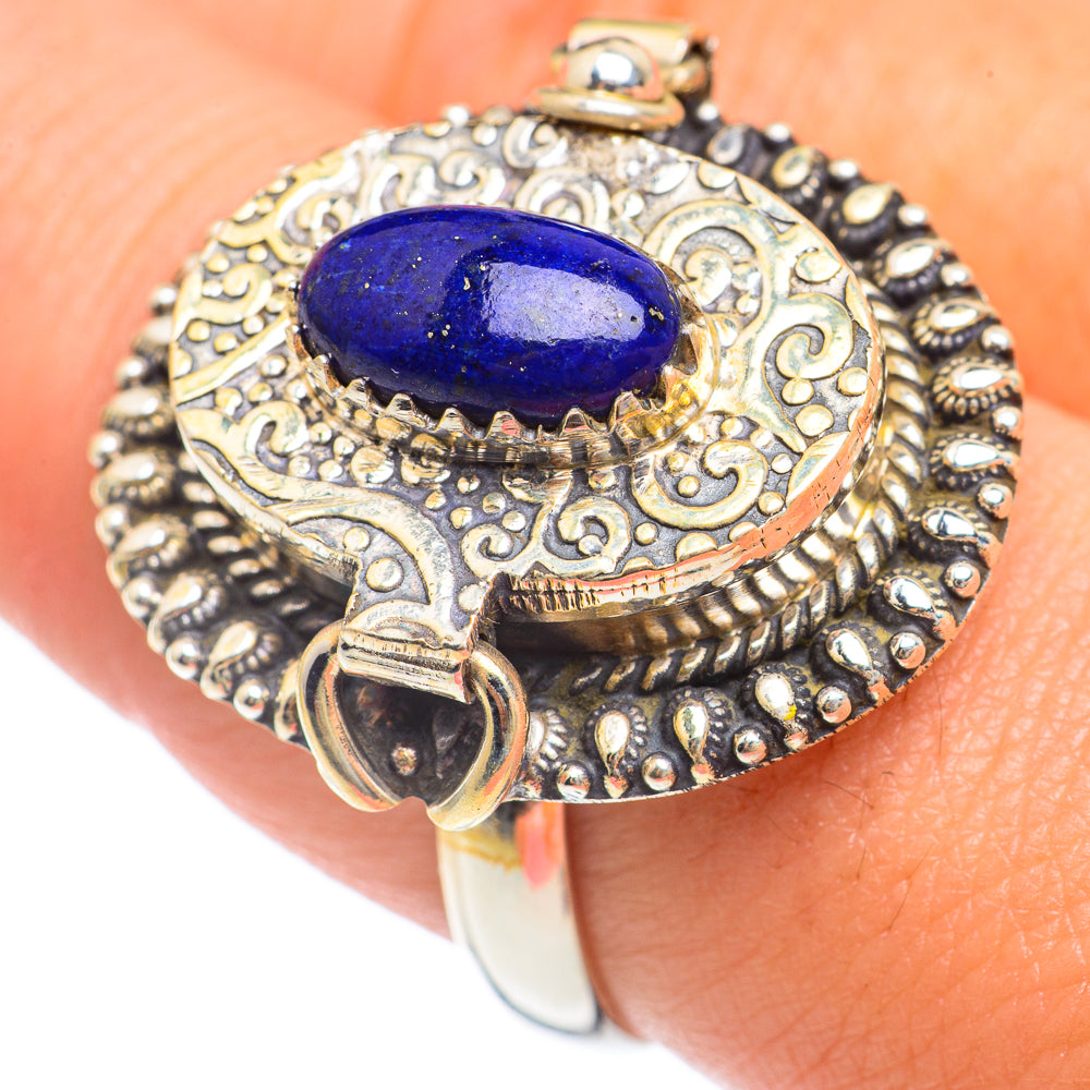 Lapis Lazuli Rings handcrafted by Ana Silver Co - RING68288