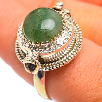 Green Aventurine Rings handcrafted by Ana Silver Co - RING68291