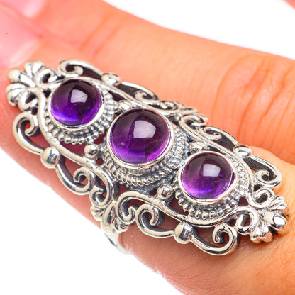 Amethyst Rings handcrafted by Ana Silver Co - RING68301
