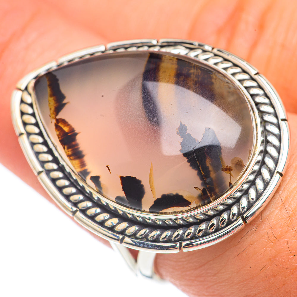 Montana Agate Rings handcrafted by Ana Silver Co - RING68306