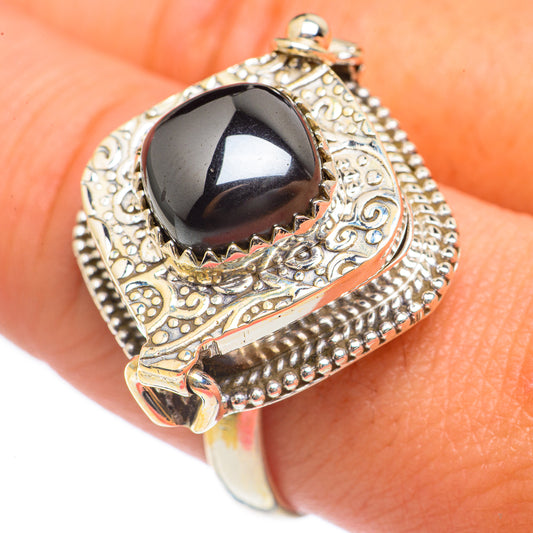 Hematite Rings handcrafted by Ana Silver Co - RING68315