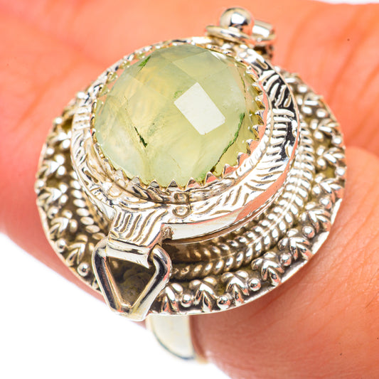 Prehnite Rings handcrafted by Ana Silver Co - RING68326