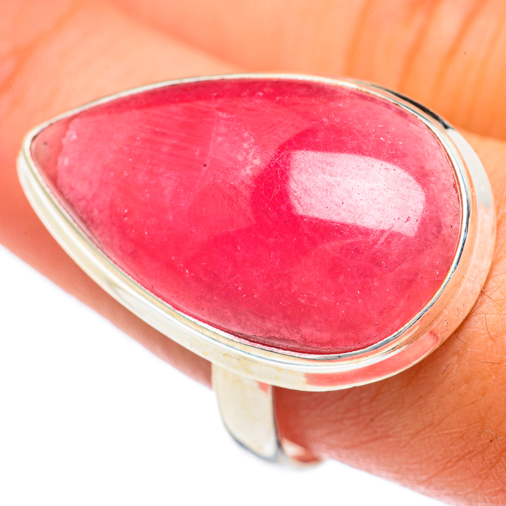 Rhodochrosite Rings handcrafted by Ana Silver Co - RING68329