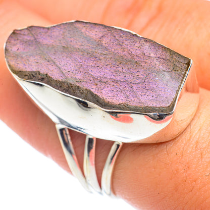 Labradorite Rings handcrafted by Ana Silver Co - RING68338