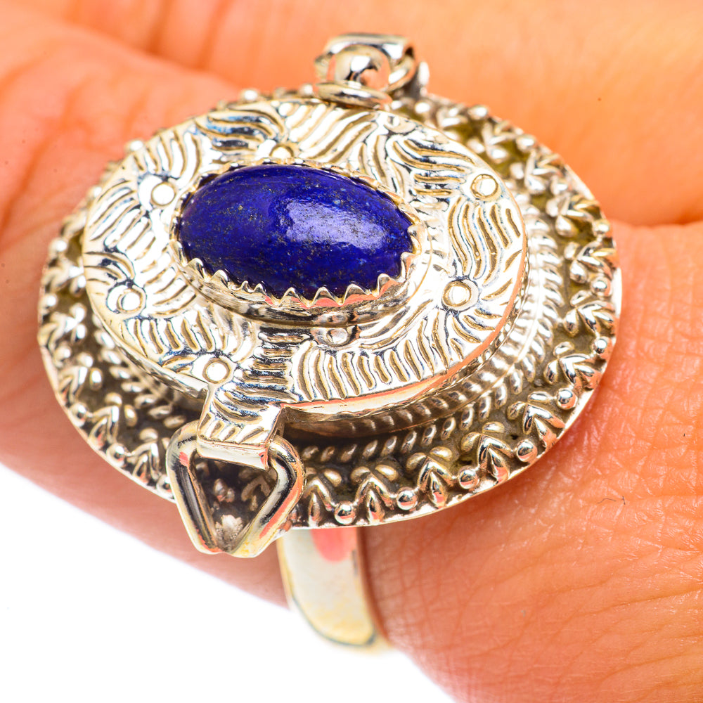 Lapis Lazuli Rings handcrafted by Ana Silver Co - RING68351