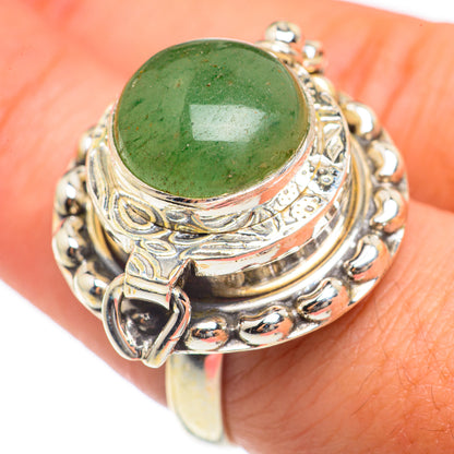Green Aventurine Rings handcrafted by Ana Silver Co - RING68353