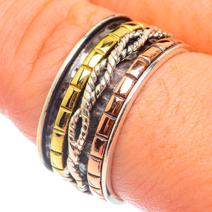 Meditation Spinner Rings handcrafted by Ana Silver Co - RING68396