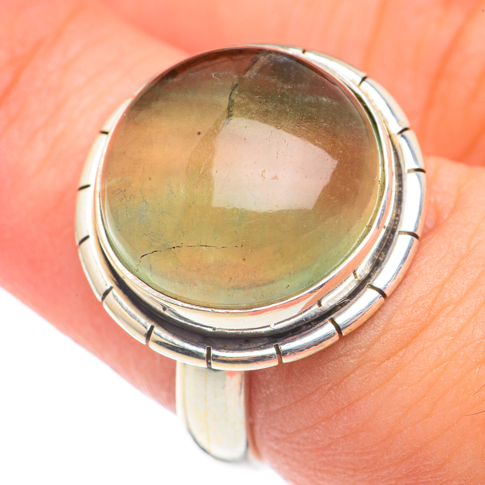 Fluorite Rings handcrafted by Ana Silver Co - RING68406