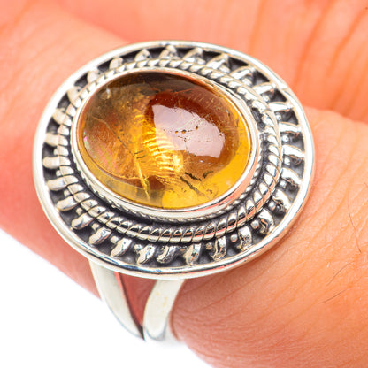 Citrine Rings handcrafted by Ana Silver Co - RING68420
