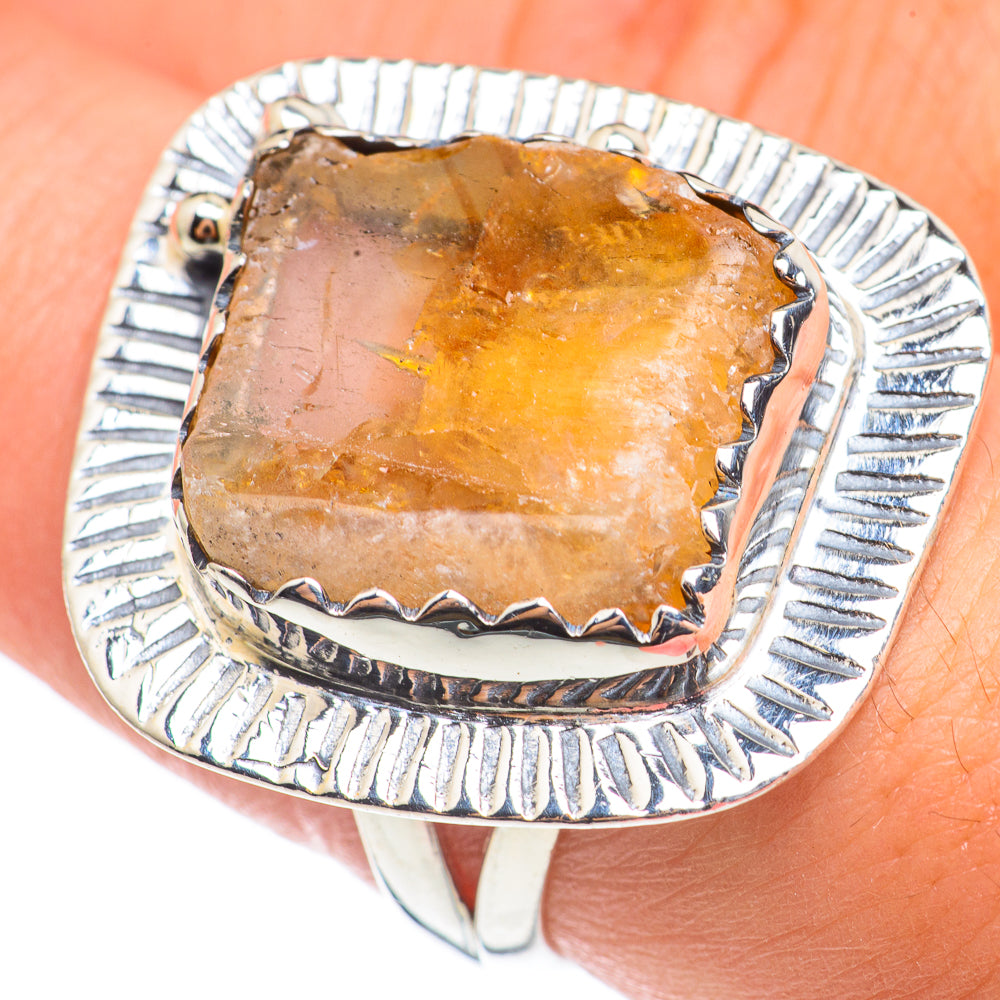 Rose Quartz Rings handcrafted by Ana Silver Co - RING68421