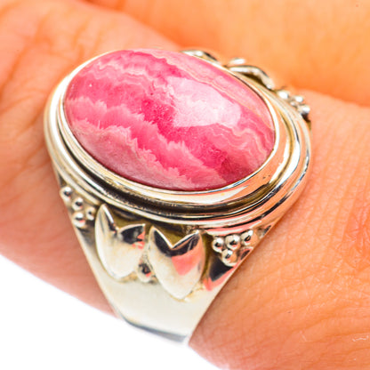 Rhodochrosite Rings handcrafted by Ana Silver Co - RING68423