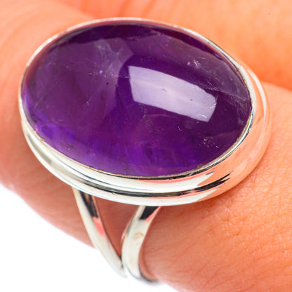 Amethyst Rings handcrafted by Ana Silver Co - RING68427