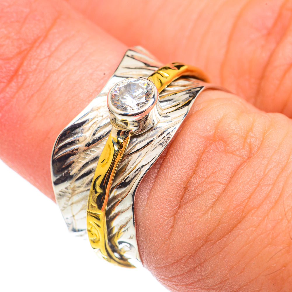 Meditation Spinner Rings handcrafted by Ana Silver Co - RING68430