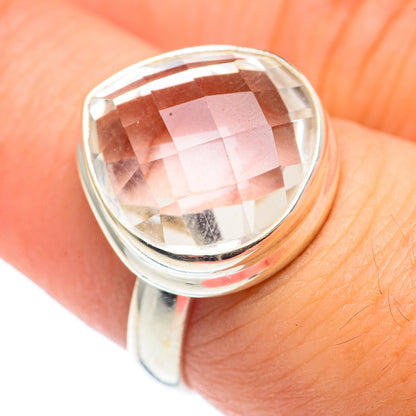 White Quartz Rings handcrafted by Ana Silver Co - RING68437