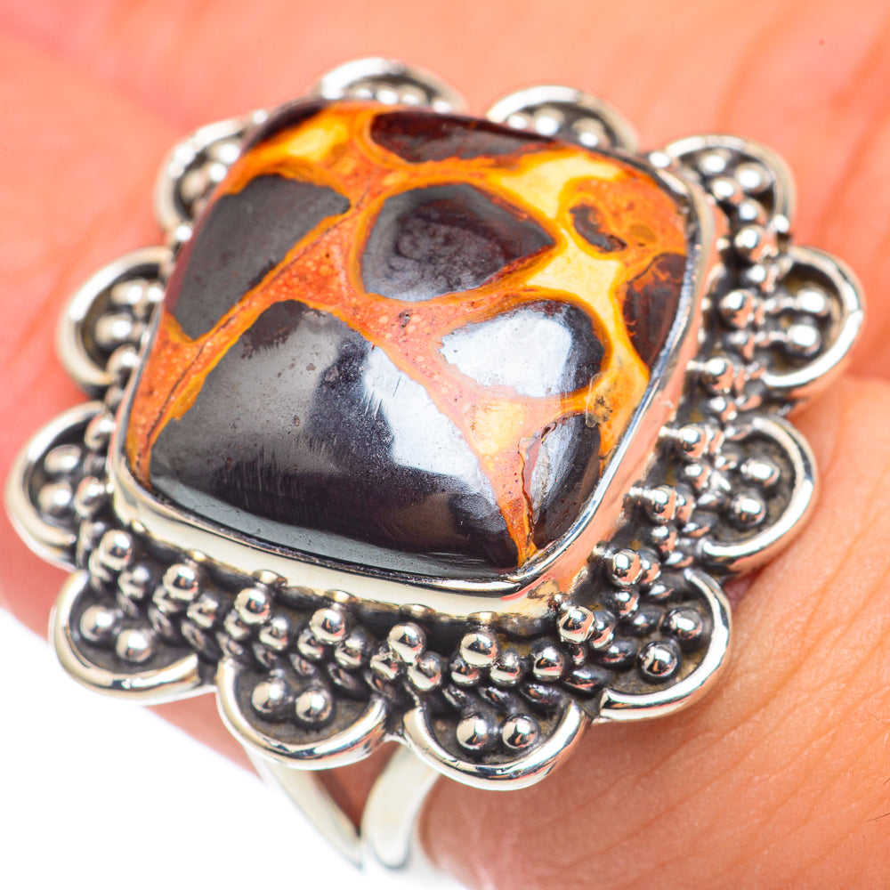Bauxite Rings handcrafted by Ana Silver Co - RING68452