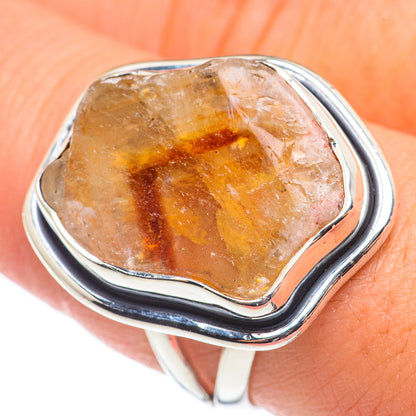 Citrine Rings handcrafted by Ana Silver Co - RING68455