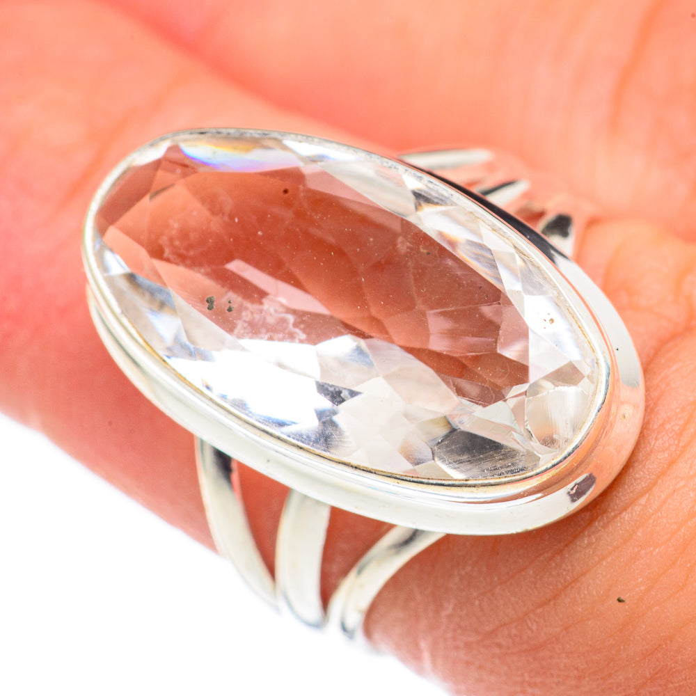 White Quartz Rings handcrafted by Ana Silver Co - RING68466