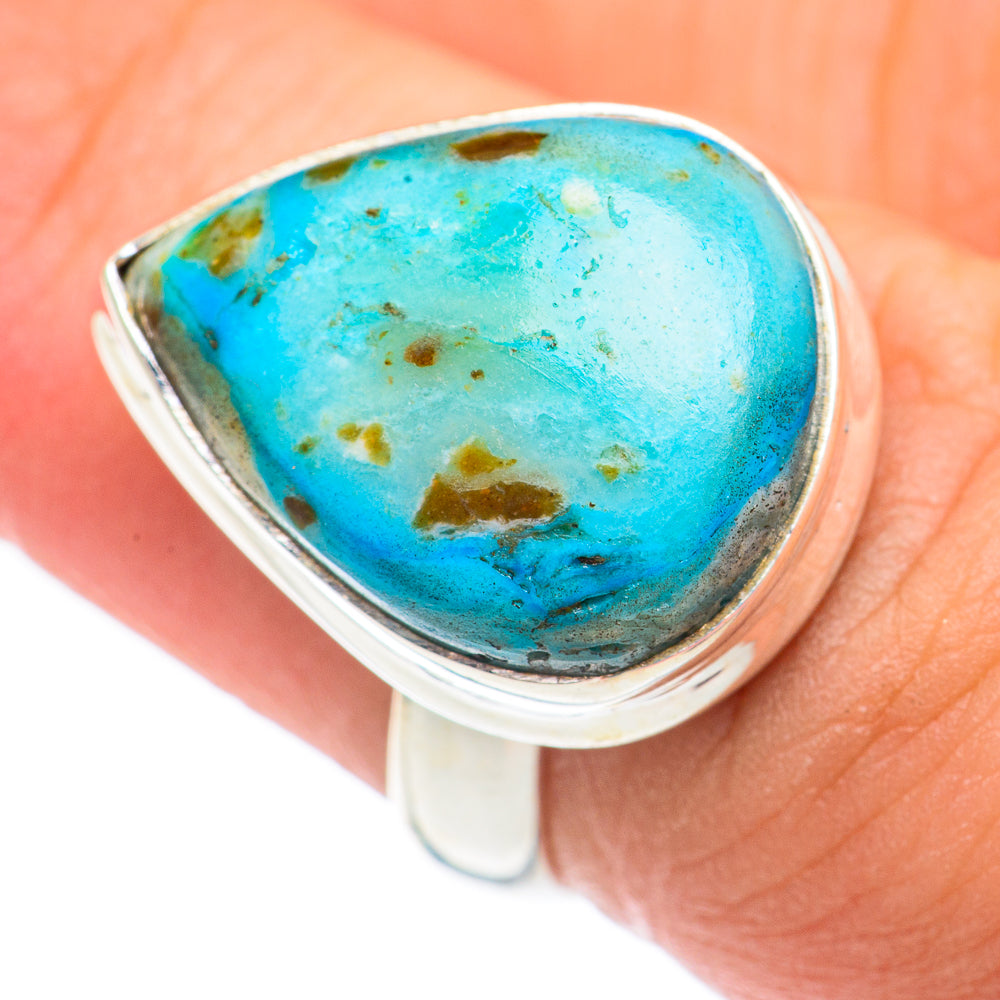 Larimar Rings handcrafted by Ana Silver Co - RING68477