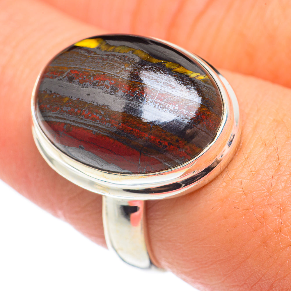 Tiger Eye Rings handcrafted by Ana Silver Co - RING68484