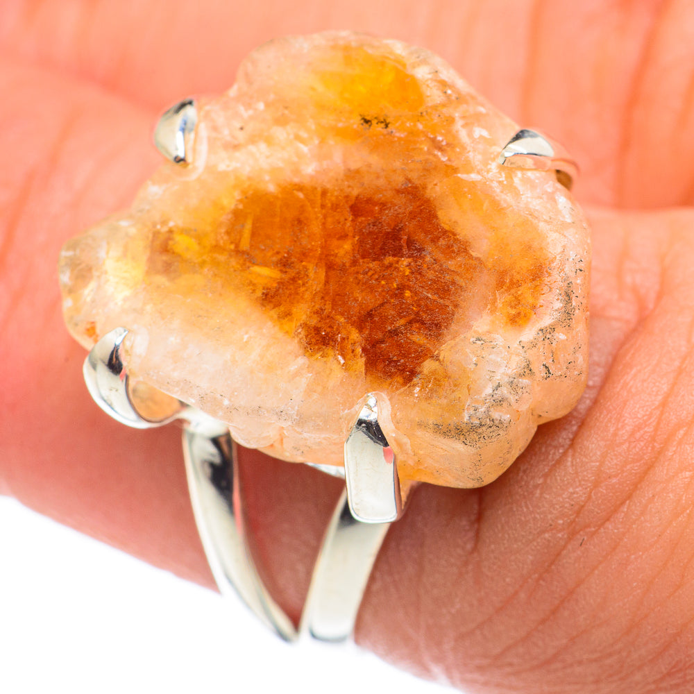 Citrine Rings handcrafted by Ana Silver Co - RING68487