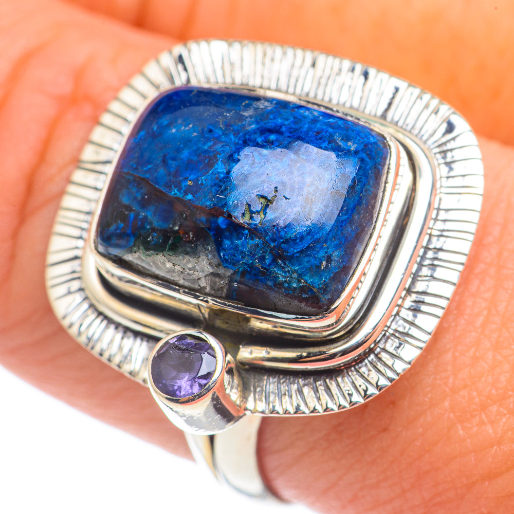Shattuckite Rings handcrafted by Ana Silver Co - RING68504