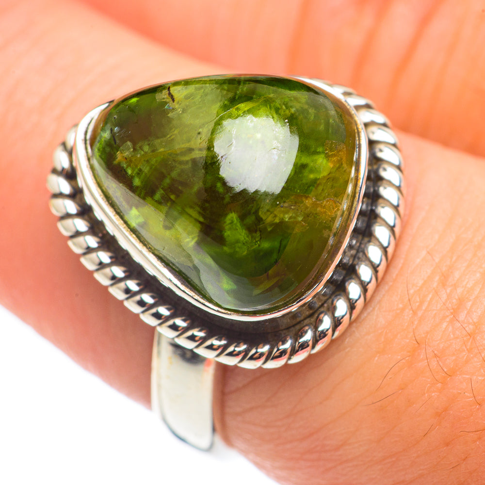 Peridot Rings handcrafted by Ana Silver Co - RING68512