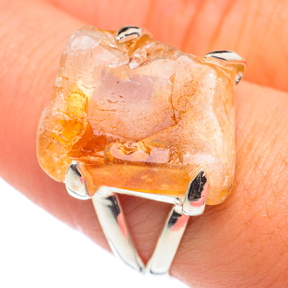 Citrine Rings handcrafted by Ana Silver Co - RING68517