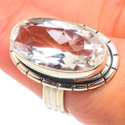 White Quartz Rings handcrafted by Ana Silver Co - RING68529