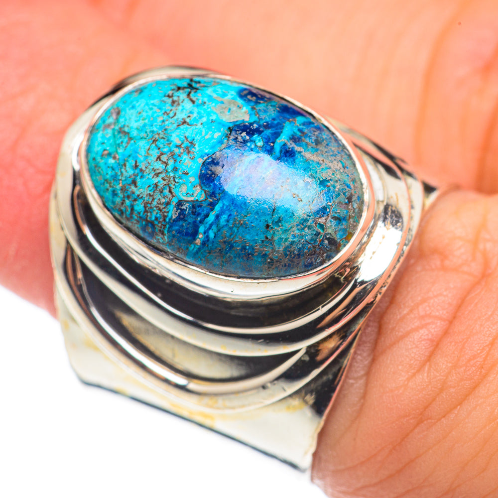 Shattuckite Rings handcrafted by Ana Silver Co - RING68533