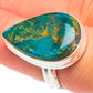 Chrysocolla Rings handcrafted by Ana Silver Co - RING68537