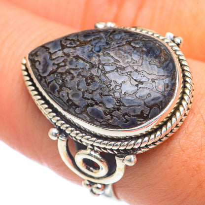 Dinosaur Bone Rings handcrafted by Ana Silver Co - RING68543
