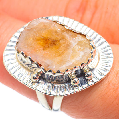 Citrine Rings handcrafted by Ana Silver Co - RING68546