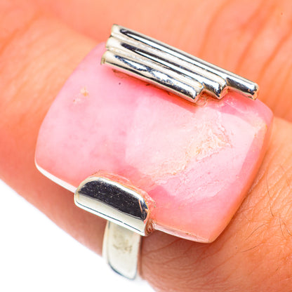 Pink Opal Rings handcrafted by Ana Silver Co - RING68548