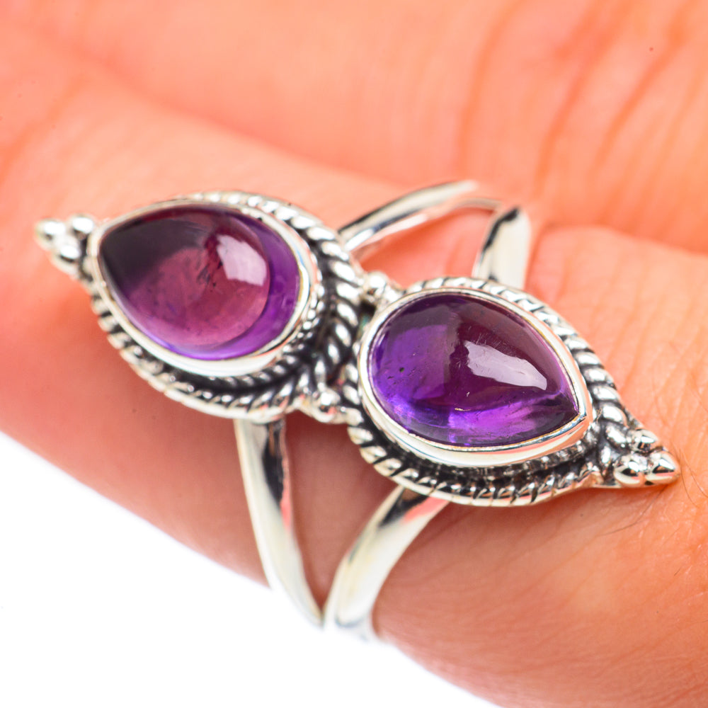 Amethyst Rings handcrafted by Ana Silver Co - RING68552