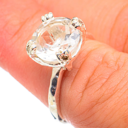 White Quartz Rings handcrafted by Ana Silver Co - RING68555