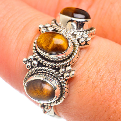 Tiger Eye Rings handcrafted by Ana Silver Co - RING68570