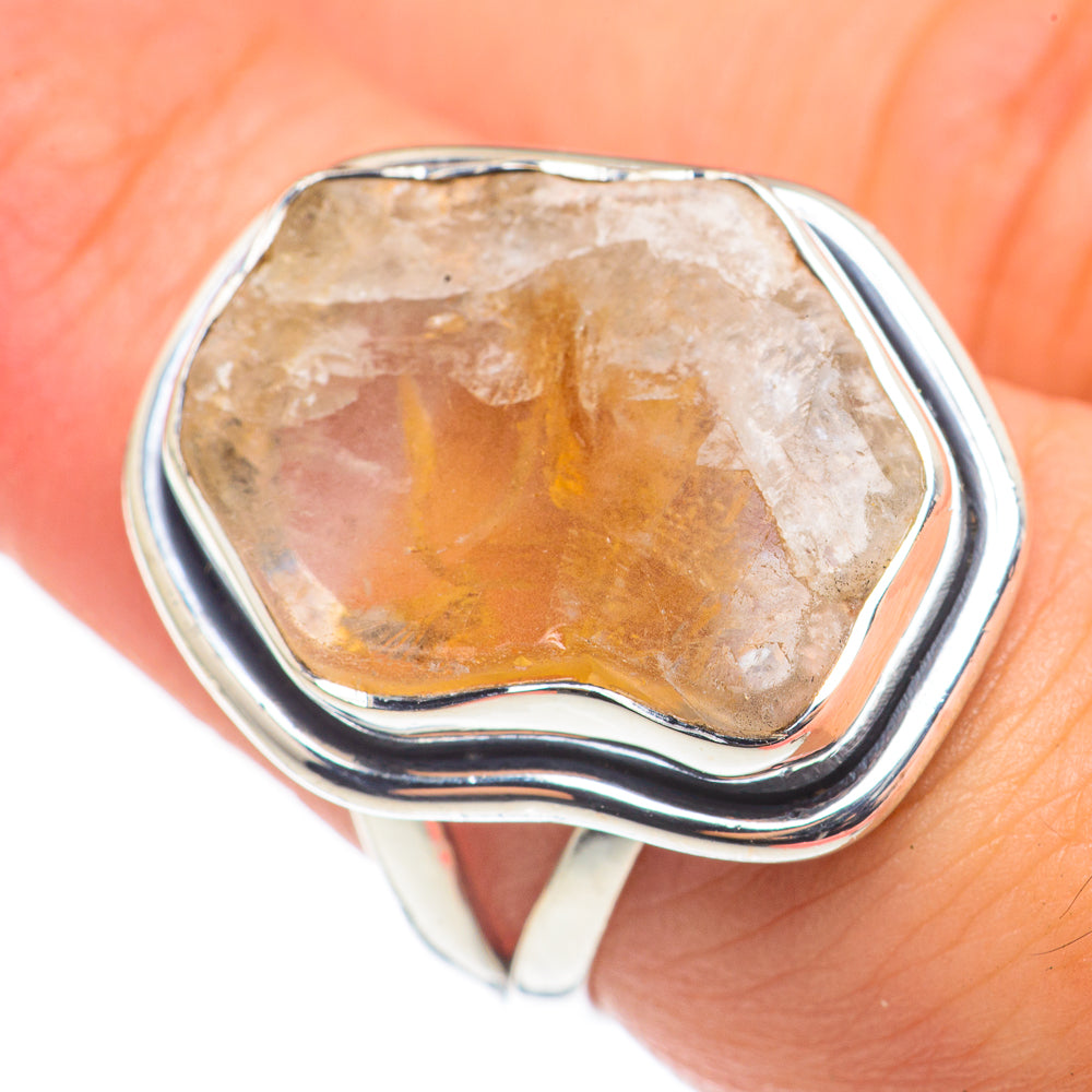 Citrine Rings handcrafted by Ana Silver Co - RING68574