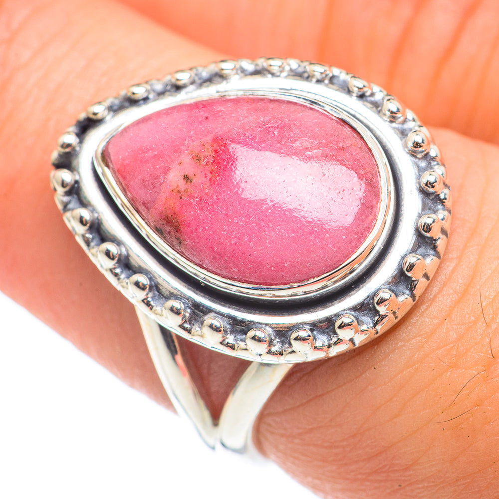 Pink Opal Rings handcrafted by Ana Silver Co - RING68577