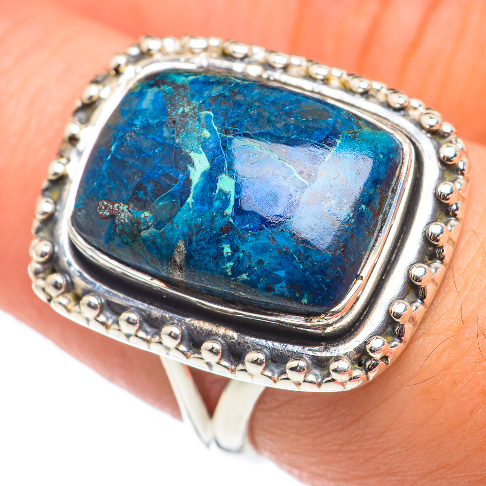 Shattuckite Rings handcrafted by Ana Silver Co - RING68617