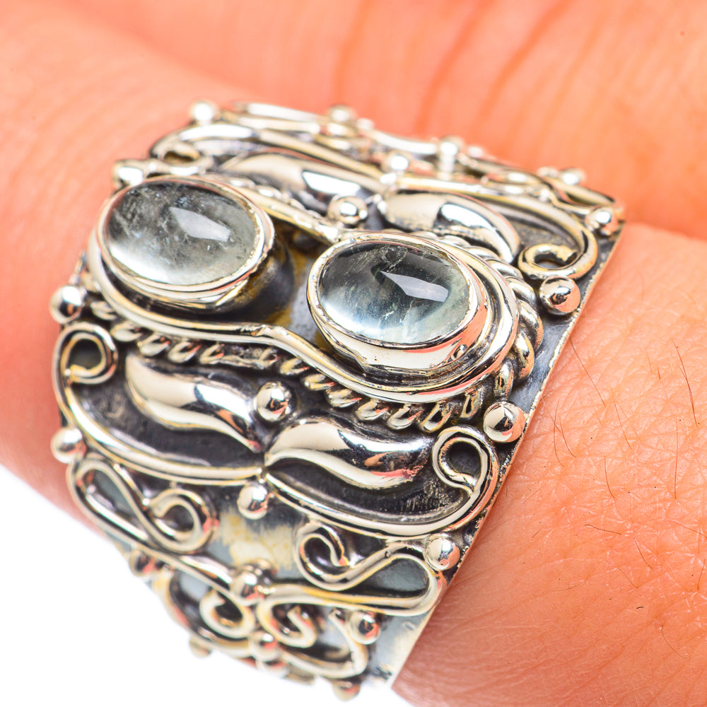 Aquamarine Rings handcrafted by Ana Silver Co - RING68619