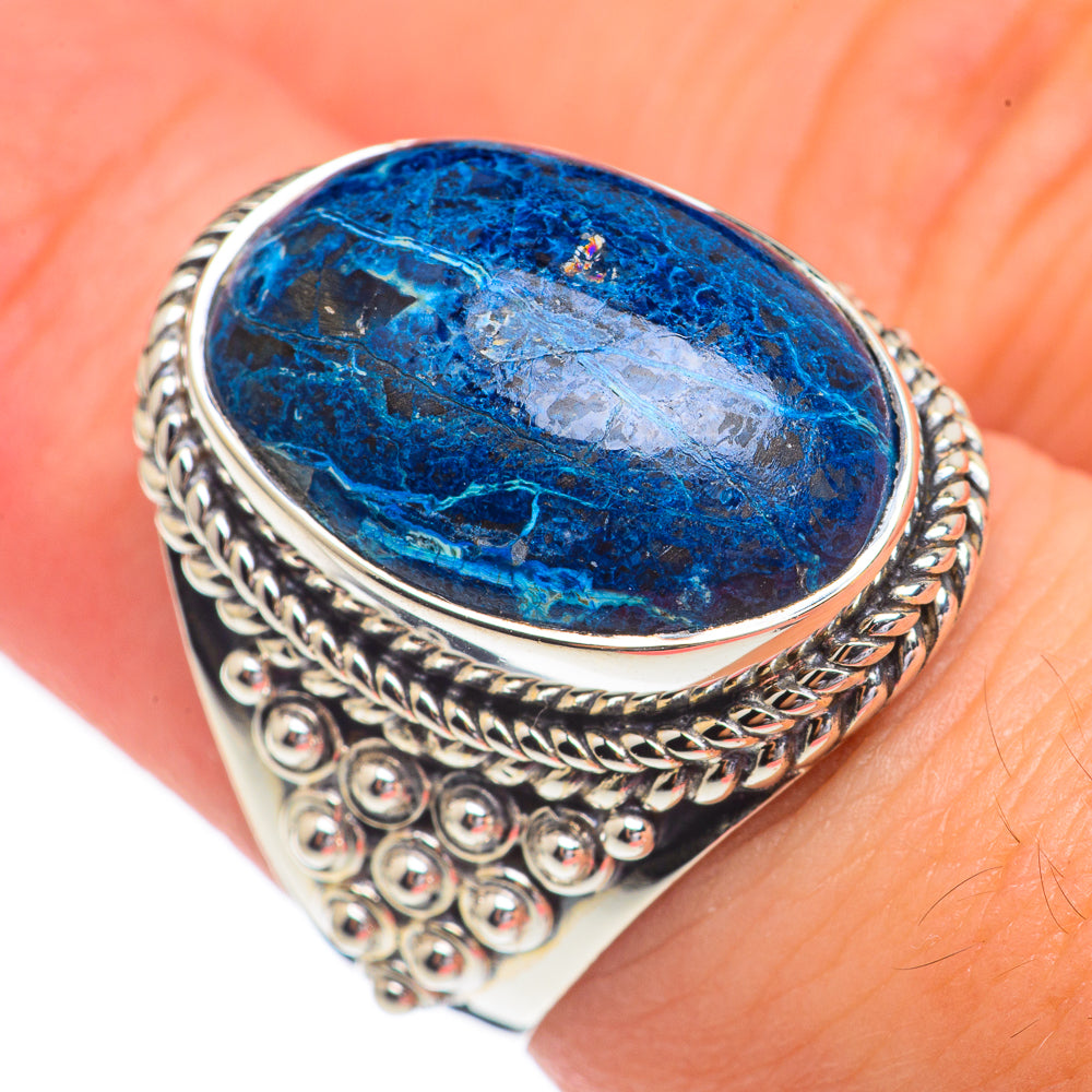 Shattuckite Rings handcrafted by Ana Silver Co - RING68676